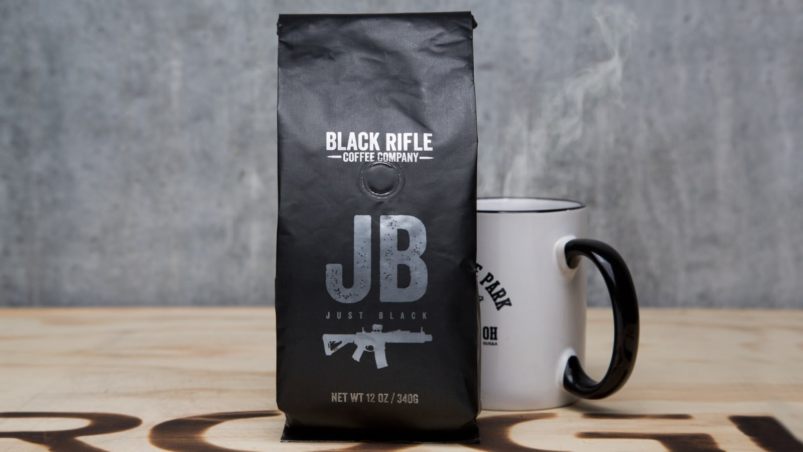 Black Rifle Preworkout Coffee Just Black Blend Rogue USA